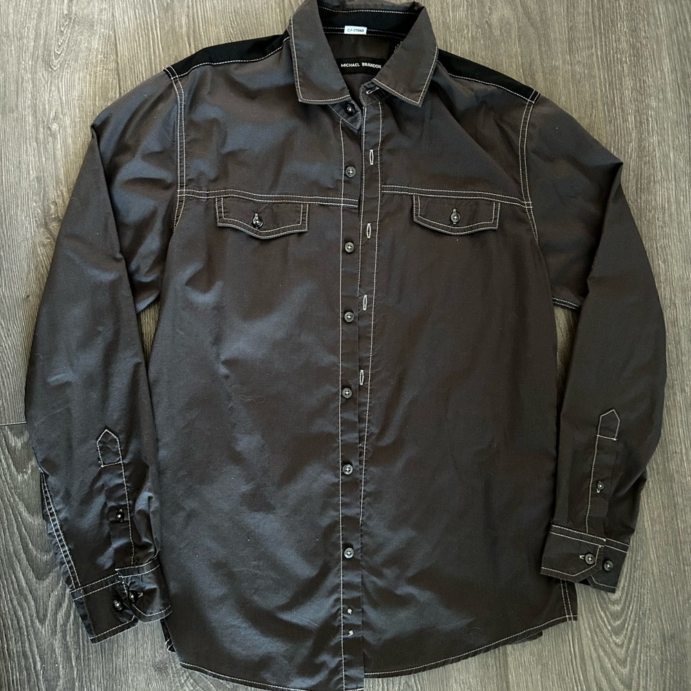 Michael Brandon - S - Dark grey/Black